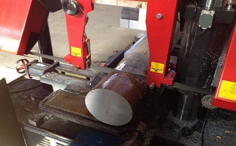 广丰卧式带锯床加工时出现明显振荡如何排查？